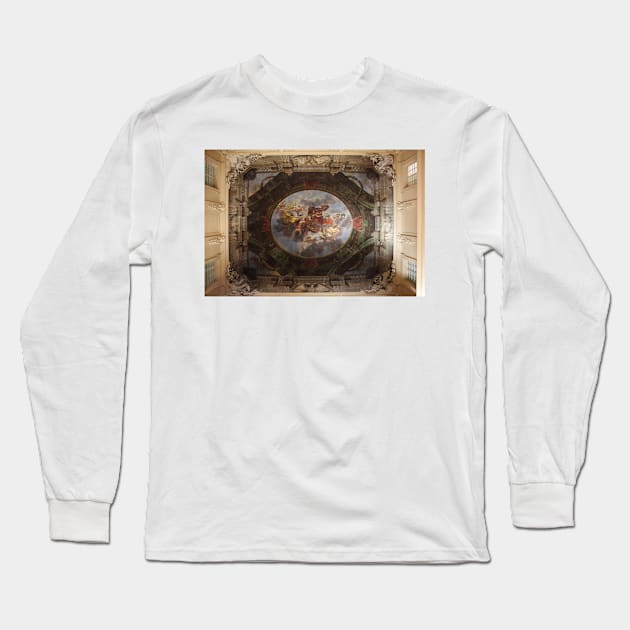 The Ceiling I Always Wanted. University of Bologna, Italy 2011 Long Sleeve T-Shirt by IgorPozdnyakov